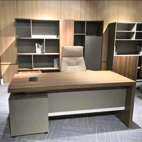 Bureau de direction professionnel avec design contemporain