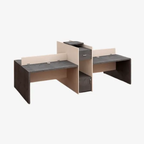 Bench de travail pour espaces collaboratifs