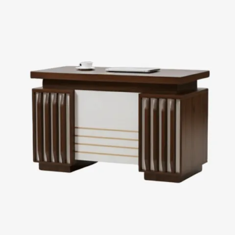 Bureau professionnel individuel avec façade décorative