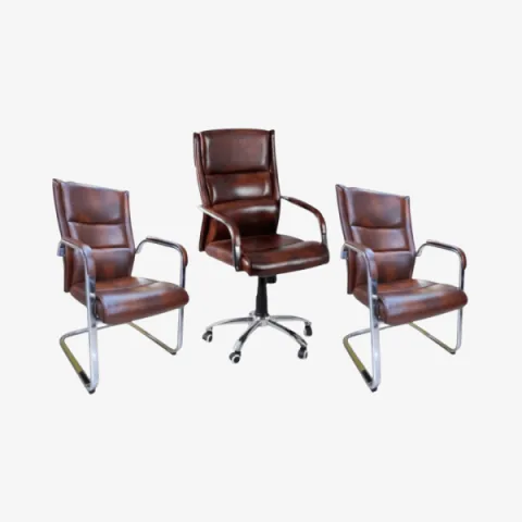 Pack fauteuil simili cuir 883
