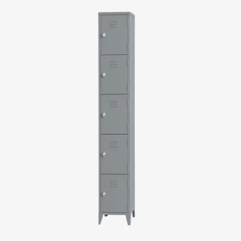Armoire Vestiaire métallique à 5 portes