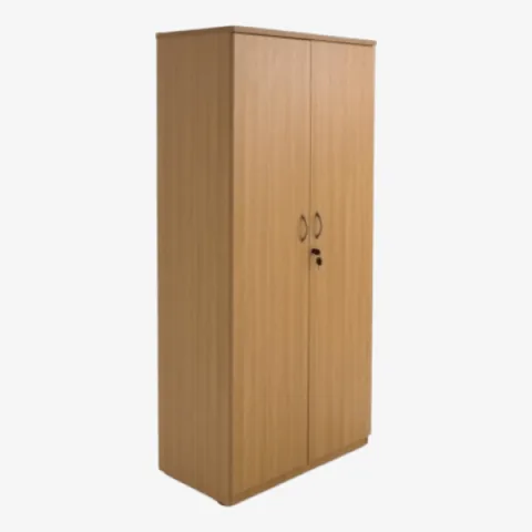 Armoire de Bureau en Bois à 2 Portes Battantes